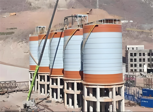 特克斯高架钢板仓