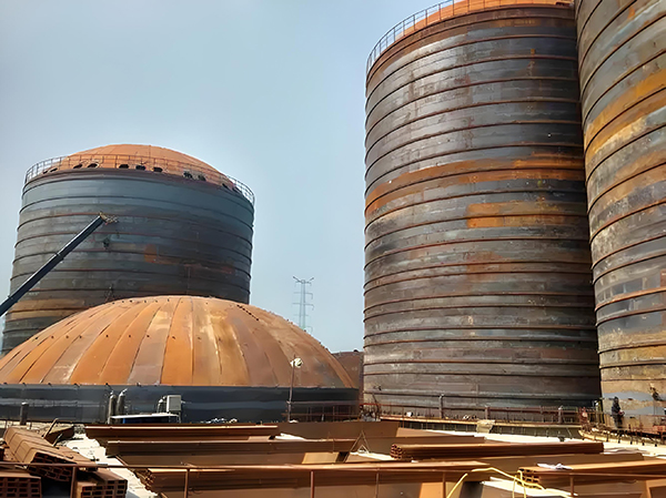 特克斯焦粉钢板仓